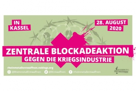 Zentrale Blockadeaktion am 28.8. in Kassel