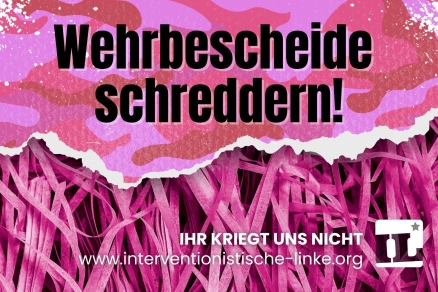 Wehrpflicht schreddern